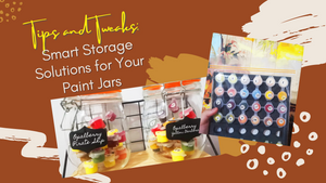 Paint By Number Tips and Tweaks: Smart Storage Solutions for Your Paint Jars