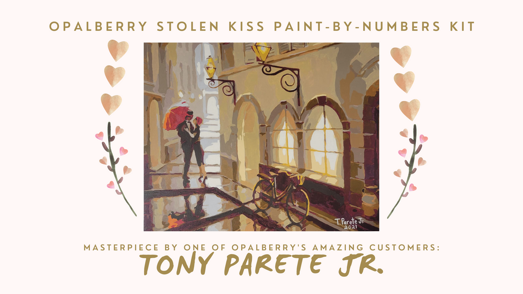 Opalberry Spotlight: Steve Henderson's Stolen Kiss by Tony Parete Jr.
