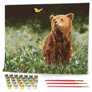 Opalberry Paint by Numbers for Adults - Number Painting Kit with Rolled Canvas - DIY Painting by Numbers - 16x20in Acrylic DIY Oil Painting: Mark Kelso's Fascination