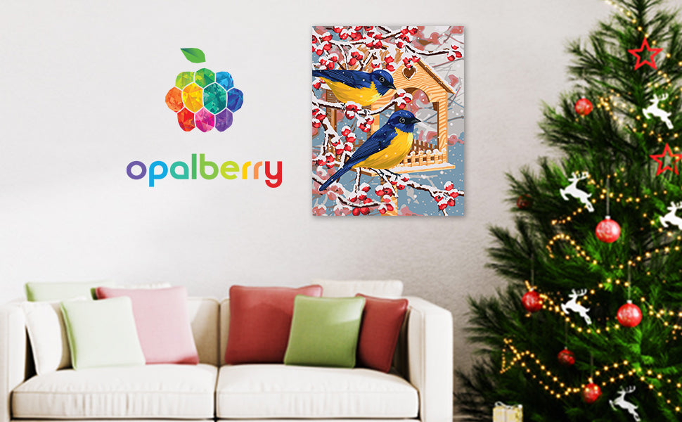 【Holiday Season Sale】【50% OFF Sitewide】 ColourMost™ DIY Painting By Numbers  (EXCLUSIVE) - Bear in flowers (16x20)